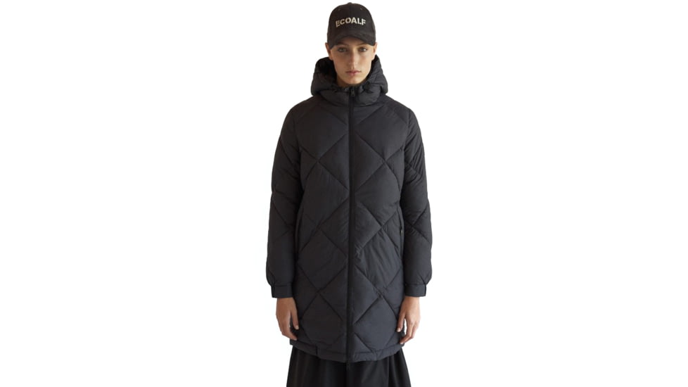 Ecoalf Vintagalf Diamonds Jacket - Womens, Ashphalt, Small, GAJKVINTA4070WW21-303-S