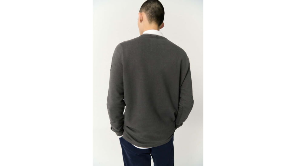 Ecoalf Westialf Sweatshirt - Mens, Asphalt, S, GASTWESTI8004MS22-303-S