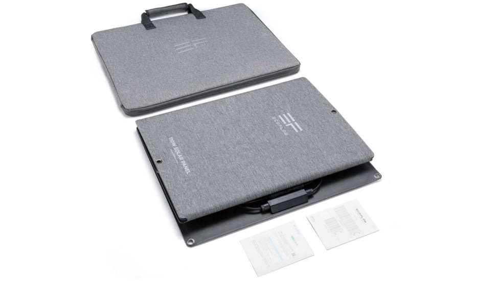 EcoFlow 110W Solar Panel, Black, 50022004