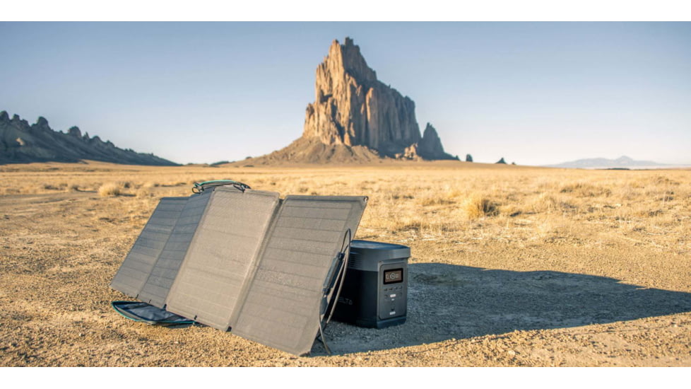 EcoFlow 110W Solar Panel, Black, 50022004