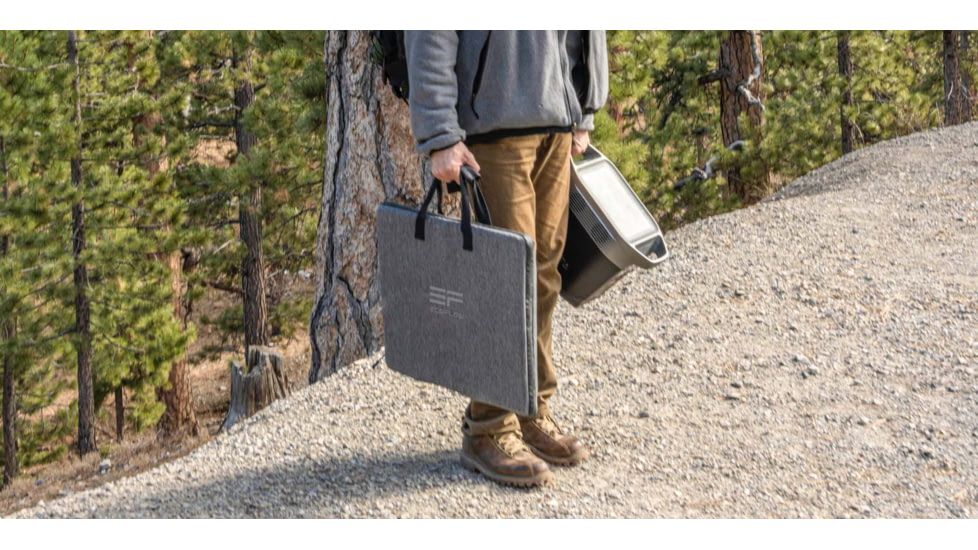 EcoFlow 110W Solar Panel, Black, 50022004