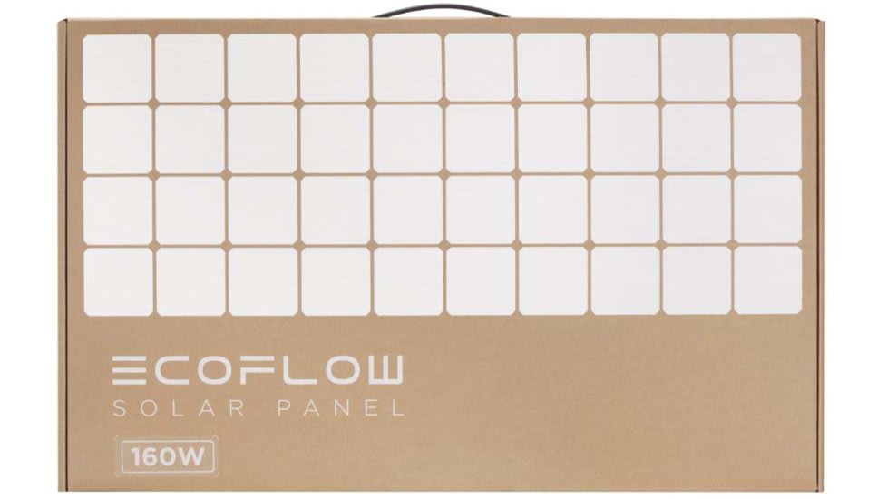 EcoFlow 160W Solar Panel, Black, 50033001