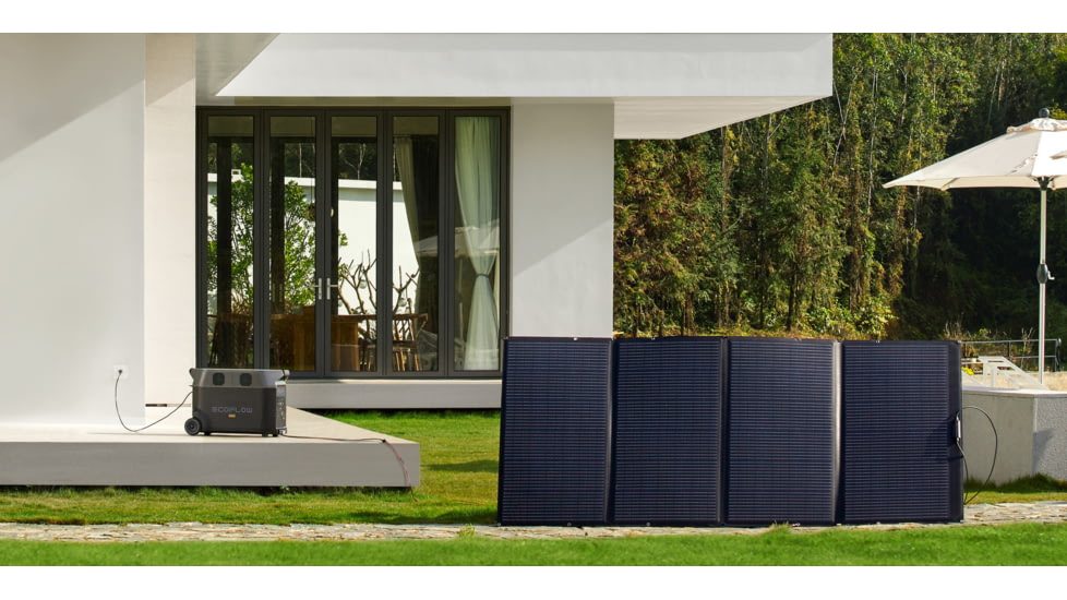 EcoFlow 400W Solar Panel, Black, 50051001