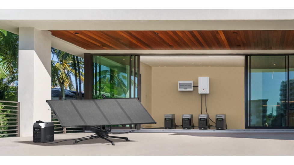 EcoFlow 400W Solar Panel, Black, 50051001