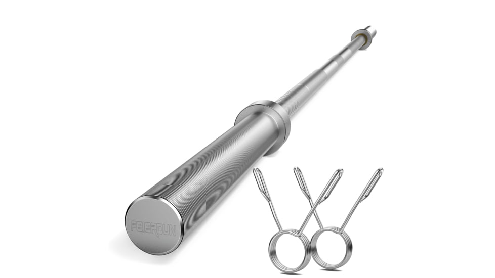 Flybird Fitness Flybird Olympic Weightlifting Barbell Silver 9B986DBF, 8264951562498