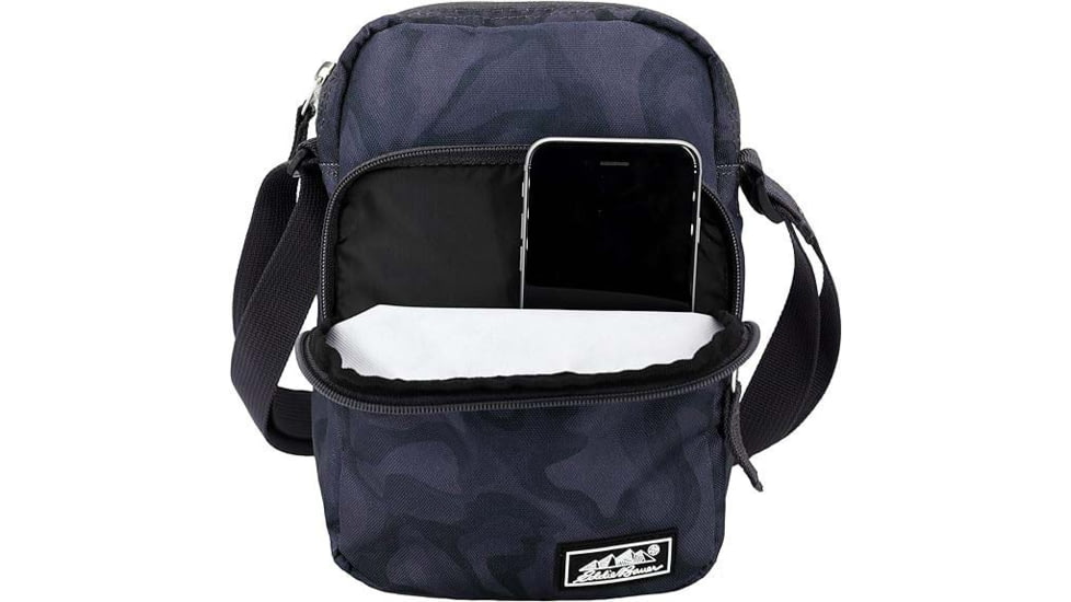 Eddie Bauer Jasper 3L Crossbody Bag, Frost Gray, EBB1008-083
