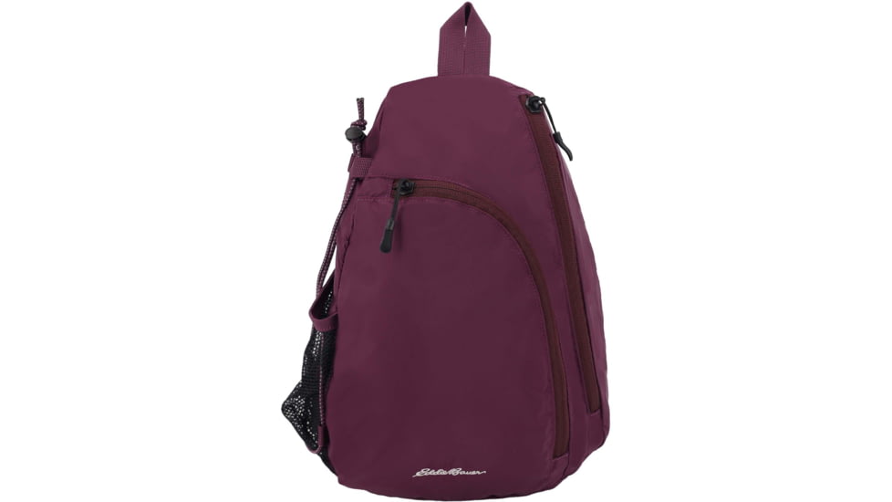 Eddie Bauer Ripstop 8L Shoulder Sling Pack, Dark Plum, EBB1007-512
