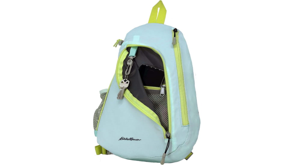 Eddie Bauer Ripstop 8L Shoulder Sling Pack, Light Aqua, EBB1007-486