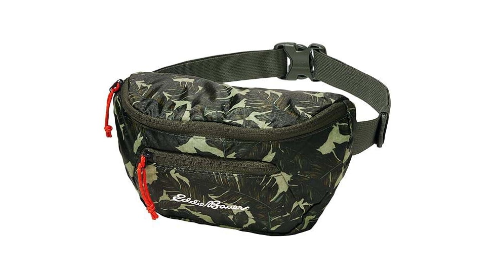 Eddie Bauer Stowaway 1L Packable Waistpack, Dark Loden, EBB3005-375