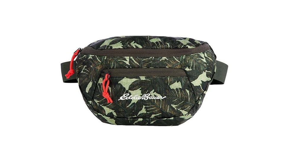 Eddie Bauer Stowaway 1L Packable Waistpack, Dark Loden, EBB3005-375