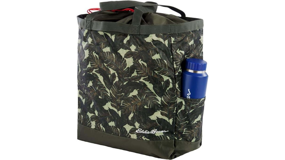 Eddie Bauer Stowaway Packable 25L Cinch Tote, Dark Loden, EBB3002-375