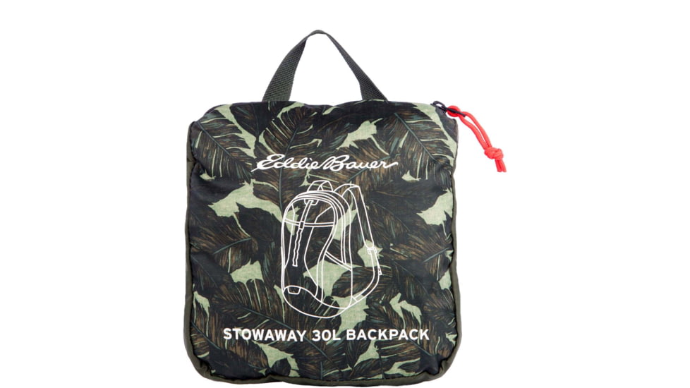 Eddie Bauer Stowaway Packable 30L Backpack, Dark Loden, EBB3003-375