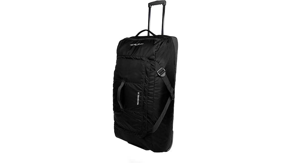 Eddie Bauer Traverse 32 78L Rolling Duffel Bag, Black, EBB4001-001