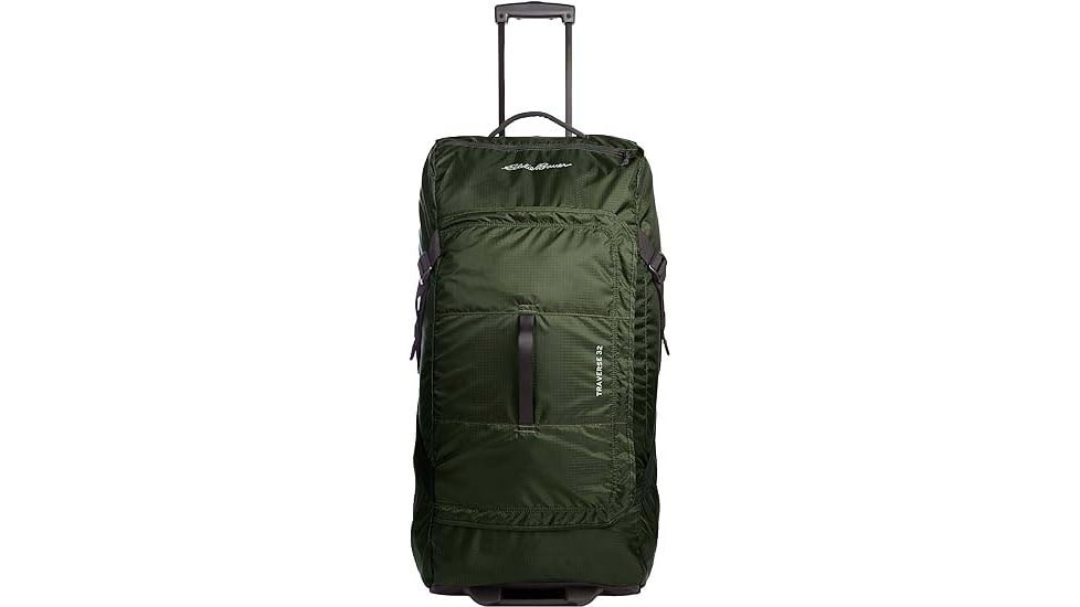 Eddie Bauer Traverse 32 78L Rolling Duffel Bag, Dark Loden, EBB4001-375