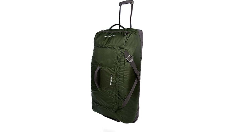 Eddie Bauer Traverse 32 78L Rolling Duffel Bag, Dark Loden, EBB4001-375
