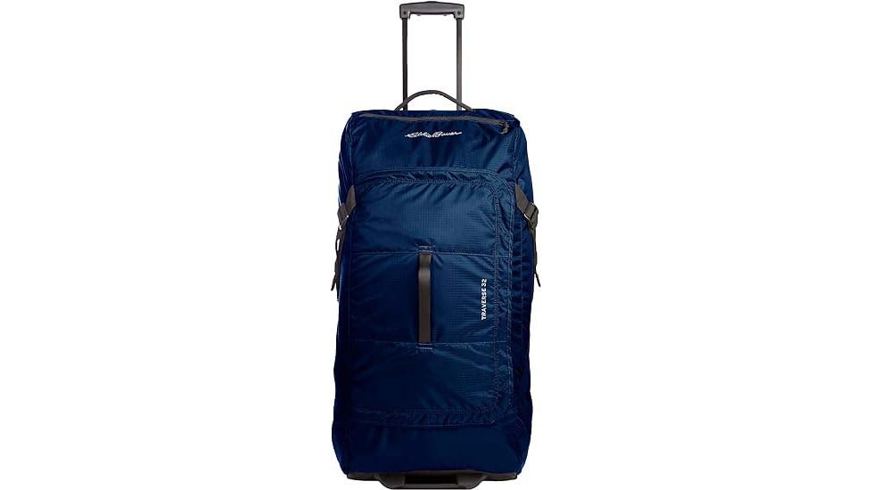 Eddie Bauer Traverse 32 78L Rolling Duffel Bag, Medium Indigo, EBB4001-415
