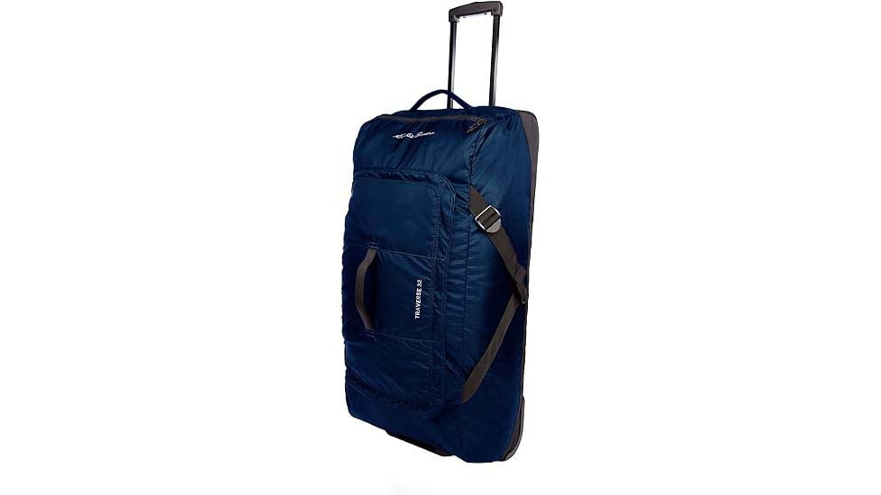 Eddie Bauer Traverse 32 78L Rolling Duffel Bag, Medium Indigo, EBB4001-415