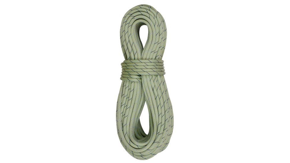 Edelrid 9.6mm Tommy Caldwell DuoTec Climbing Rope, Lime, 60m, 712730604520