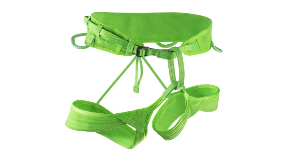 Edelrid Ace Ambassador Climbing Harness, Neon Green, Extra Small, 743210044990