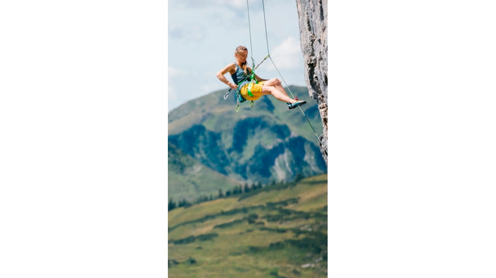 Edelrid Ace II Harnesses, Neon Green, Large, 749110074990