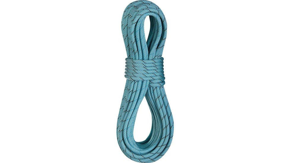 Edelrid Anniversary DuoTec 9.7mm + Caddy Lite-Icemint-60 m