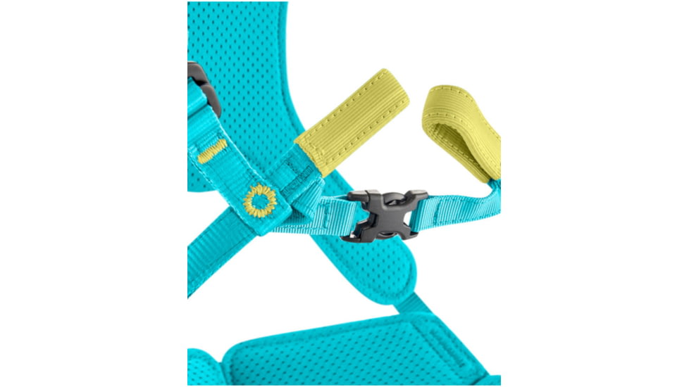 Edelrid Fraggle III Climbing Harness, Icemint, Extra Small, 749080043290