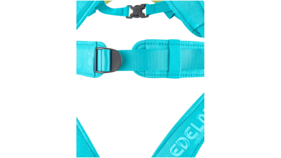 Edelrid Fraggle III Climbing Harness, Icemint, Extra Small, 749080043290