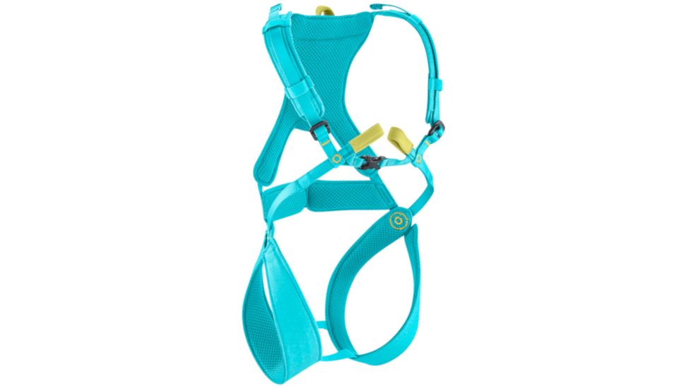 Edelrid Fraggle III Climbing Harness, Icemint, Extra Small, 749080043290