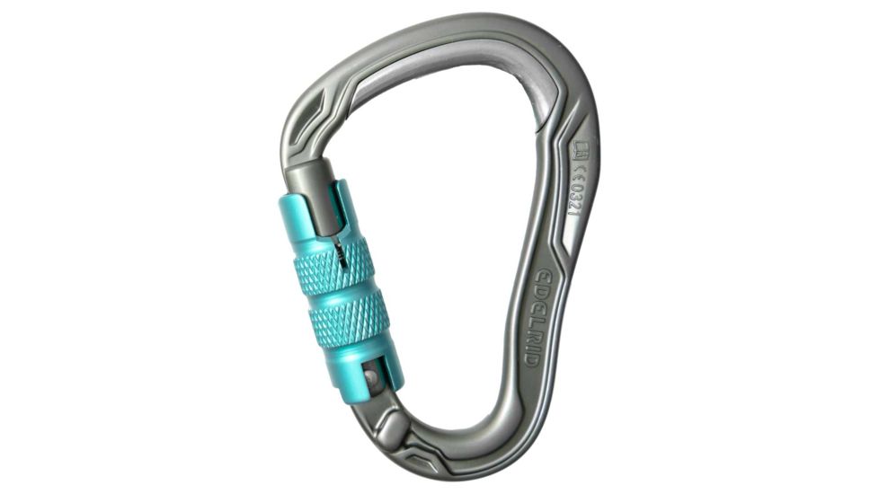 Edelrid HMS Bulletproof Triple Lock, Slate, 738140006630