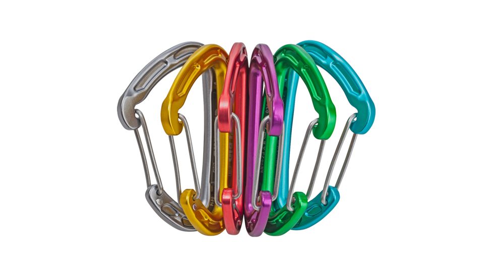 Edelrid Mission Sixpack Carabiner, Assorted, 720230009000