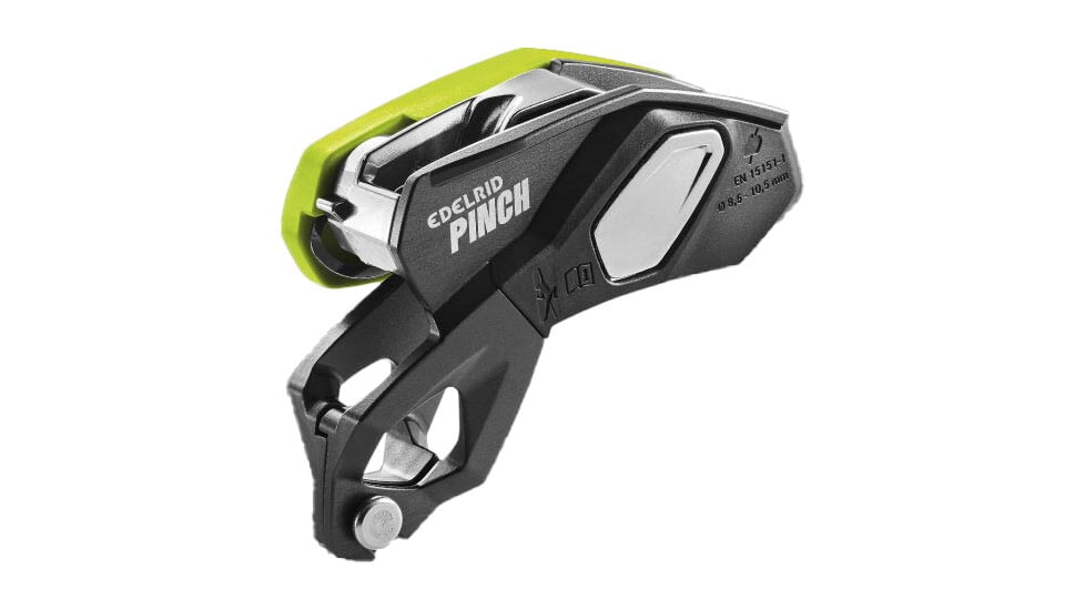 Edelrid Pinch Belay, Anthracite/Oasis, 738380008150