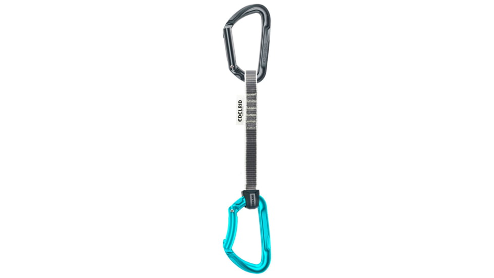 Edelrid Pure Set Quickdraw, Slate/Icemint, 18cm, 737820186020