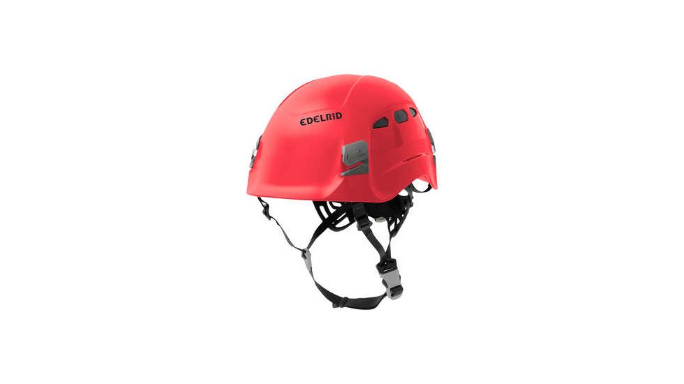 Edelrid Serius Air Climbing Helmet, Red, 884890002000