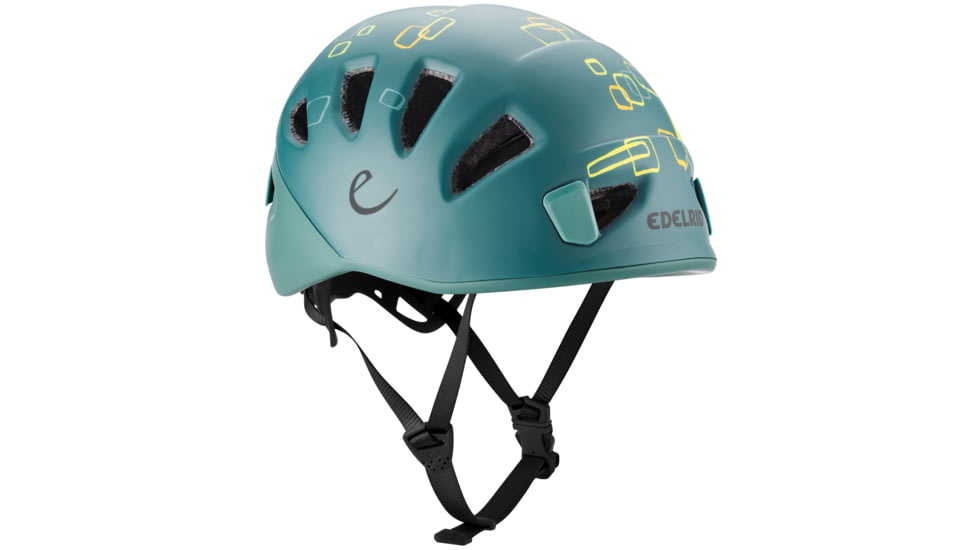 Edelrid Shield Helmet - Kid's, Jade/Petrol, 48-56cm, 720451008720