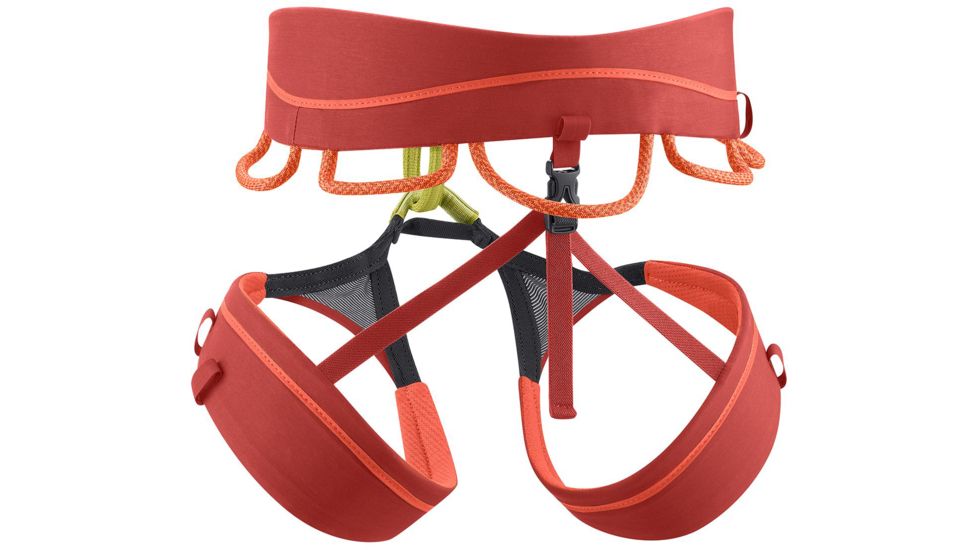 Edelrid Sirana Climbing Harness, Salsa, Extra Small, 743290047950