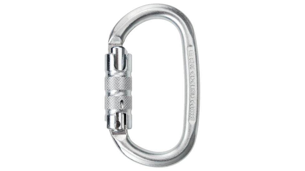 Edelrid Steel Oval Twist, Silver, 882460000060