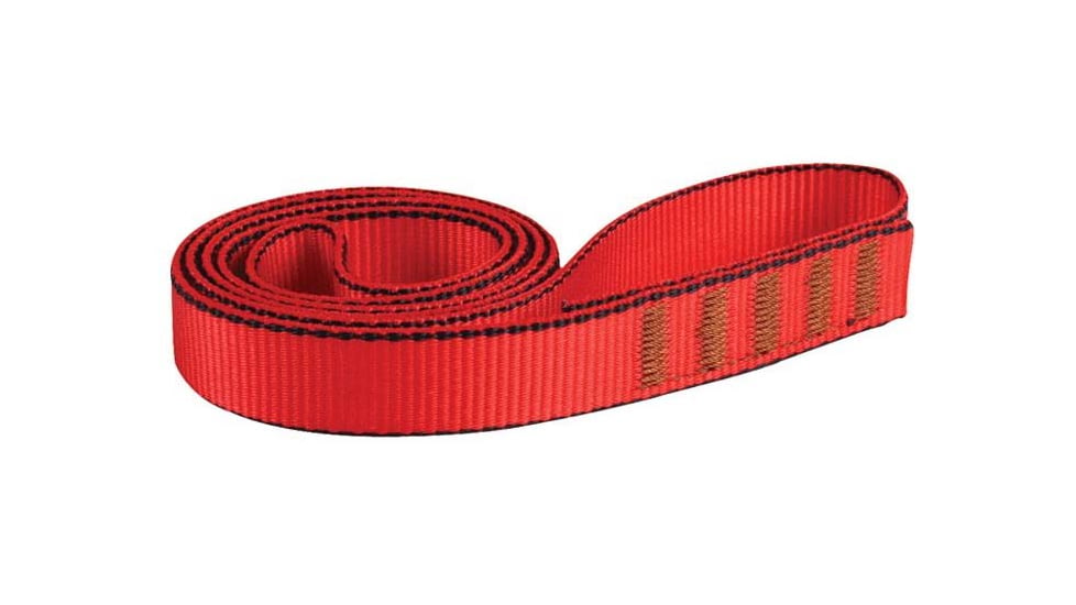 Edelweiss 18mm Flat Tape, 30cm, Red, SA18.30