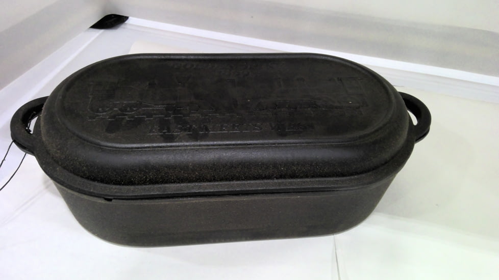 EDEMO Camp Chef Spike Oval Roaster, 12-quart, Black, DOOV18, EDEMO2