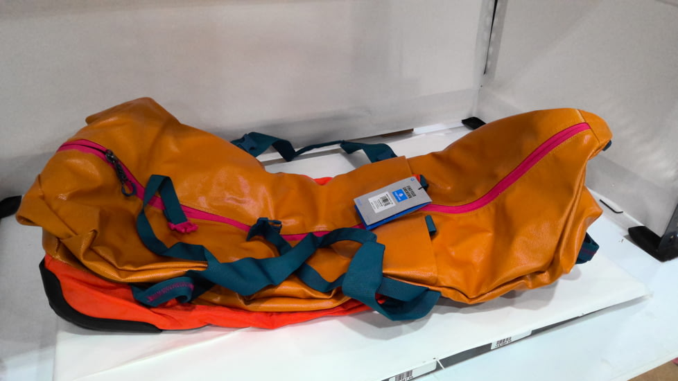 EDEMO Eagle Creek Migrate Wheeled Duffel 130L, Sahara Yellow, EC0A3XW1299, EDEMO1