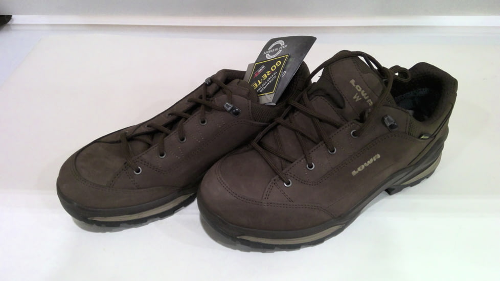 EDEMO Lowa Renegade GTX Lo Hiking Shoes - Men's, Wide, 8.5 US, Espresso/Beige, 3109674211-ESPBEG-8.5 US, EDEMO1