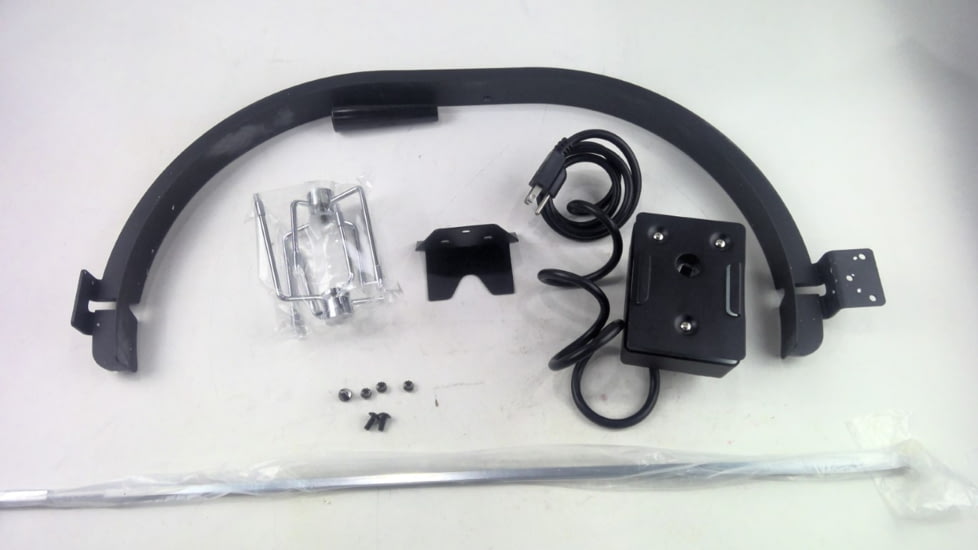 EDEMO Primo Ceramic Grills Grill Rotisserie Kit, Oval Large, PGLGR, EDEMO1