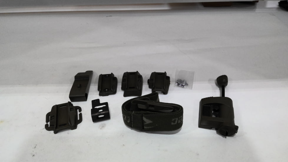 EDEMO Princeton Tec Charge Pro MPLS LED Headlamp, CR123, Red/Green/IR/White, 55 Lumens, Olive Drab, CP-RGI-OD, EDEMO1