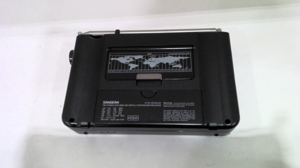 EDEMO Sangean FM-Stereo PLL Synthesized Receiver Radio, Graphite, ATS-909X2, EDEMO2