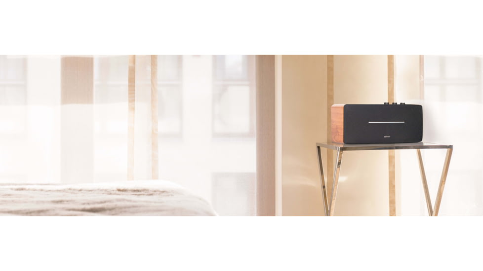 Edifier D12 Desktop Stereo Bluetooth Speaker, Brown, 4005268