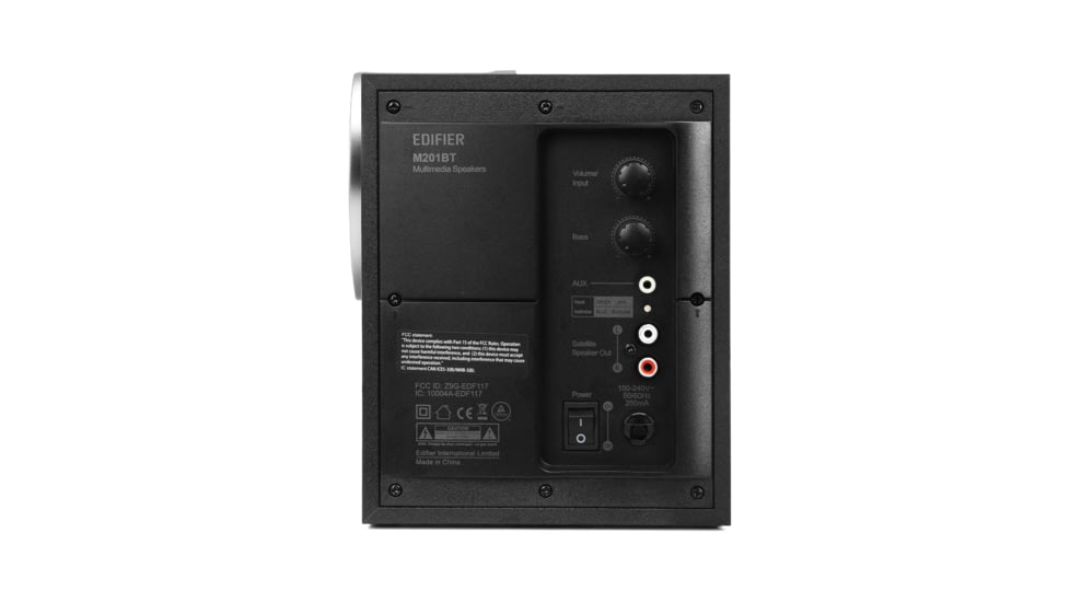 Edifier M201BT 2.1 Multi-Media Speaker, Black, 4005282