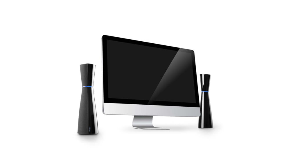 Edifier M3200 2.1 Multimedia System, Black / Blue, 4009976