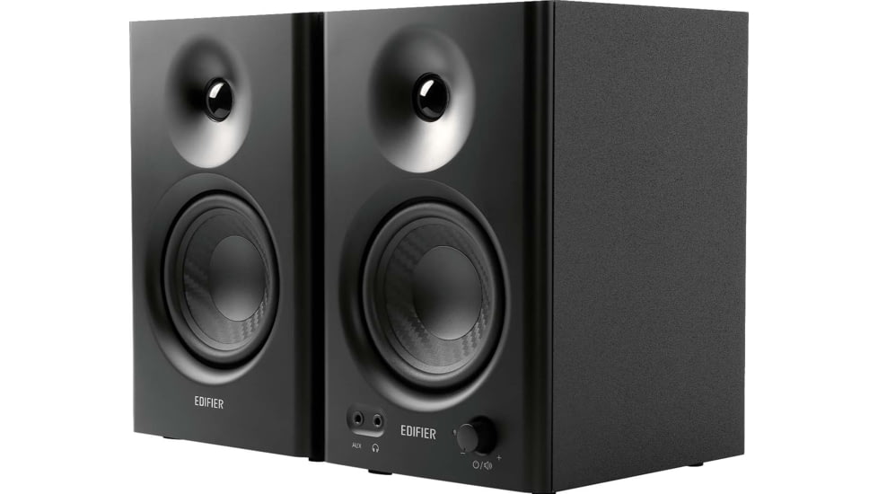 Edifier MR4 Powered Studio Monitor, Black, Medium, 4005848