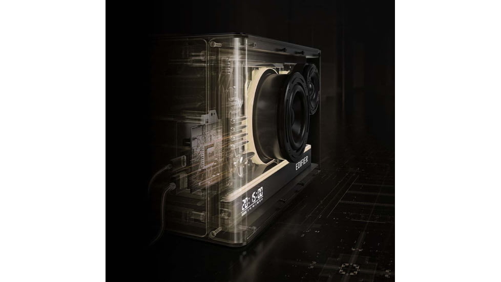 Edifier QD35 Tabletop Bluetooth Speaker, White, 4007378