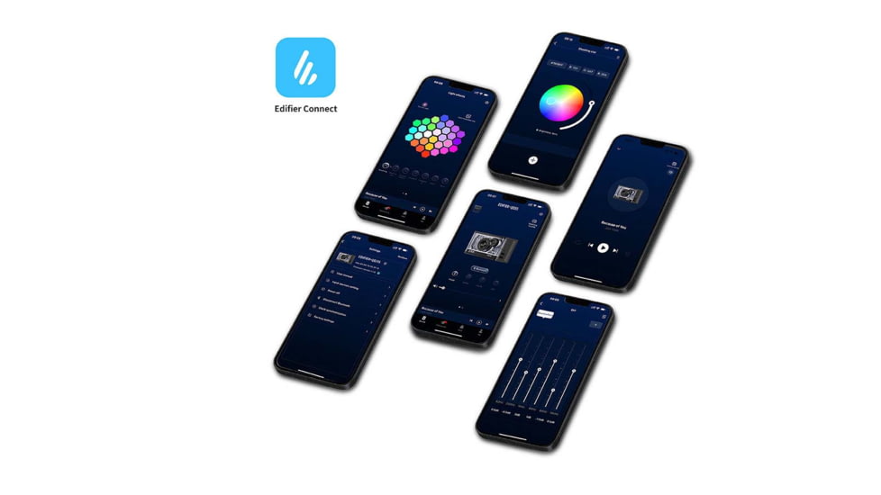 Edifier QD35 Tabletop Bluetooth Speaker, White, 4007378