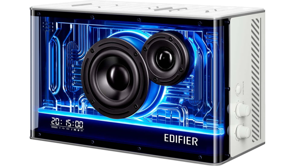 Edifier QD35 Tabletop Bluetooth Speaker, White, 4007378